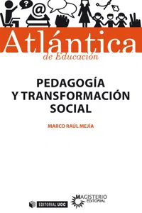 Pedagogía y transformación social_cover