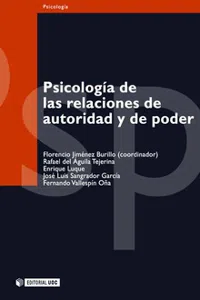 Psicología de las relaciones de autoridad y de poder_cover