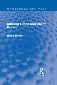 Interest Rates and Asset Prices_cover