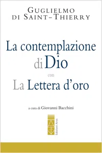 La contemplazione di Dio con La Lettera d'oro_cover