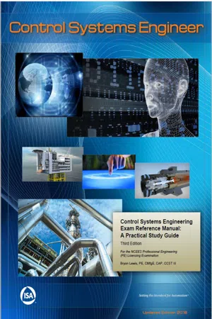 Control Systems Engineering Exam Reference Manual: A Practical Study Guide for the NCEES Professional Engineering (PE) Licensing Examination Fourth Edition