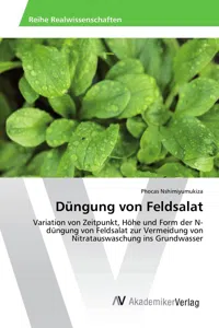 Düngung von Feldsalat_cover