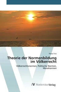 Theorie der Normenbildung im Völkerrecht_cover