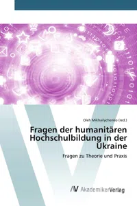 Fragen der humanitären Hochschulbildung in der Ukraine_cover