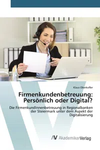 Firmenkundenbetreuung: Persönlich oder Digital?_cover