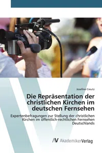 Die Repräsentation der christlichen Kirchen im deutschen Fernsehen_cover