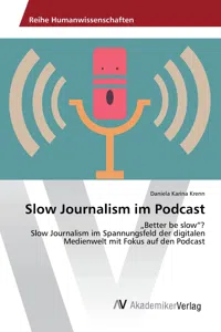 Slow Journalism im Podcast_cover