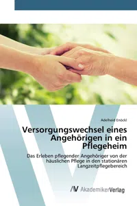 Versorgungswechsel eines Angehörigen in ein Pflegeheim_cover