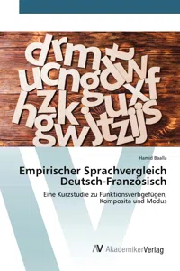 Empirischer Sprachvergleich Deutsch-Französisch_cover