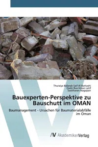 Bauexperten-Perspektive zu Bauschutt im OMAN_cover