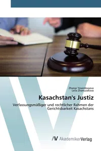 Kasachstan's Justiz_cover