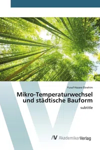 Mikro-Temperaturwechsel und städtische Bauform_cover