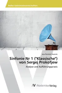 Sinfonie Nr 1 von Sergej Prokofjew_cover