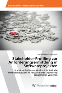 Stakeholder-Profiling zur Anforderungsermittlung in Softwareprojekten_cover