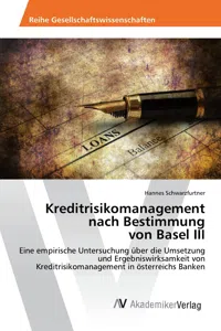 Kreditrisikomanagement nach Bestimmung von Basel III_cover