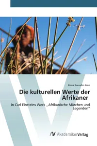 Die kulturellen Werte der Afrikaner_cover