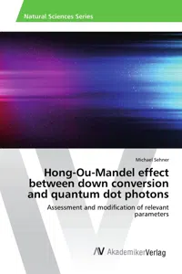 Hong-Ou-Mandel effect between down conversion and quantum dot photons_cover