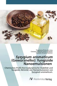 Syzygium aromaticum: fungizide Nanoemulsionen_cover