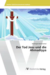 Der Tod Jesu und die Ahmadiyya_cover