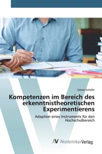 Kompetenzen im Bereich des erkenntnistheoretischen Experimentierens_cover