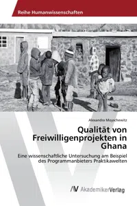 Qualität von Freiwilligenprojekten in Ghana_cover