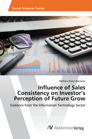 Influence of Sales Consistency on Investor's Perception of Future Grow