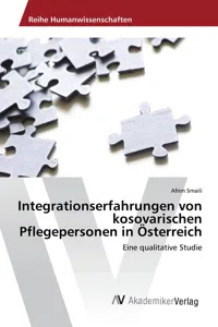 Integrationserfahrungen von kosovarischen Pflegepersonen in Österreich_cover