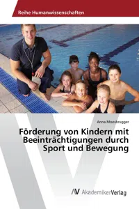 Förderung von Kindern mit Beeinträchtigungen durch Sport und Bewegung_cover