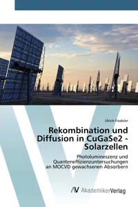 Rekombination und Diffusion in CuGaSe2 - Solarzellen_cover