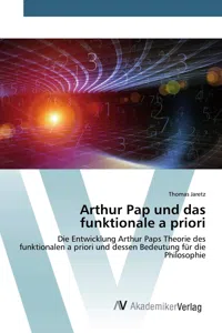 Arthur Pap und das funktionale a priori_cover