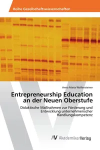 Entrepreneurship Education an der Neuen Oberstufe_cover