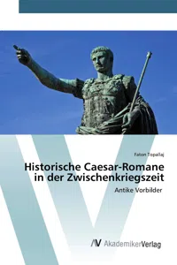 Historische Caesar-Romane in der Zwischenkriegszeit_cover