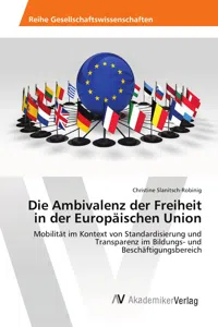 Die Ambivalenz der Freiheit in der Europäischen Union_cover