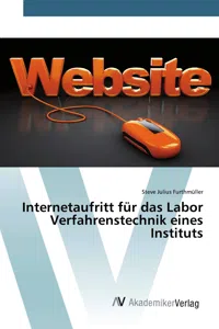 Internetaufritt für das Labor Verfahrenstechnik eines Instituts_cover