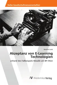 Akzeptanz von E-Learning Technologien_cover