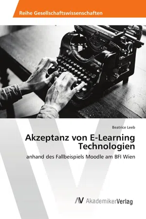 Akzeptanz von E-Learning Technologien