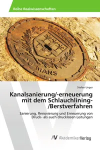 Kanalsanierung/-erneuerung mit dem Schlauchlining-/Berstverfahren_cover