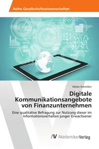 Digitale Kommunikationsangebote von Finanzunternehmen_cover