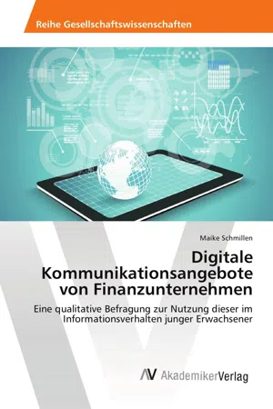 Digitale Kommunikationsangebote von Finanzunternehmen