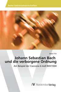 Johann Sebastian Bach und die verborgene Ordnung_cover