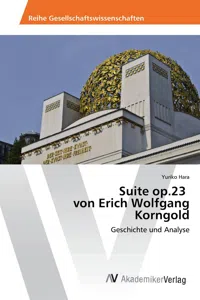 Suite op.23 von Erich Wolfgang Korngold_cover