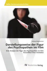 Darstellungsweise der Figur des Psychopathen im Film_cover