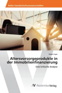 Altersvorsorgeprodukte in der Immobilienfinanzierung_cover