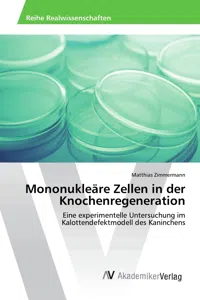 Mononukleäre Zellen in der Knochenregeneration_cover