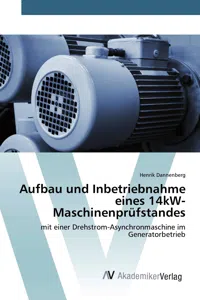 Aufbau und Inbetriebnahme eines 14kW-Maschinenprüfstandes_cover