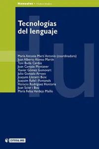 Tecnologías del lenguaje_cover