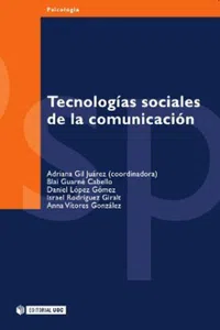 Tecnologías sociales de la comunicación_cover