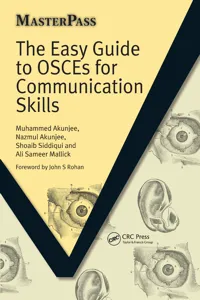 The Easy Guide to OSCEs for Communication Skills_cover
