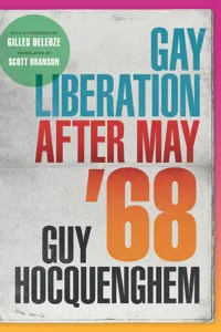 Gay Liberation after May '68_cover