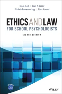 Ethics and Law for School Psychologists_cover